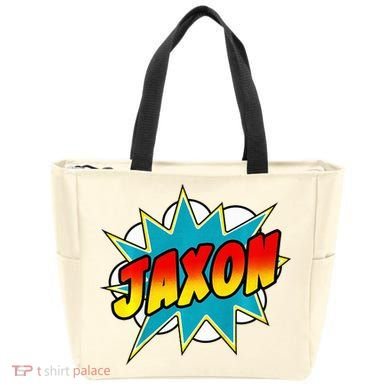Jaxon Comic Book Superhero Name Bag