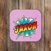 Jaxon Comic Book Superhero Name Coaster thumb 0