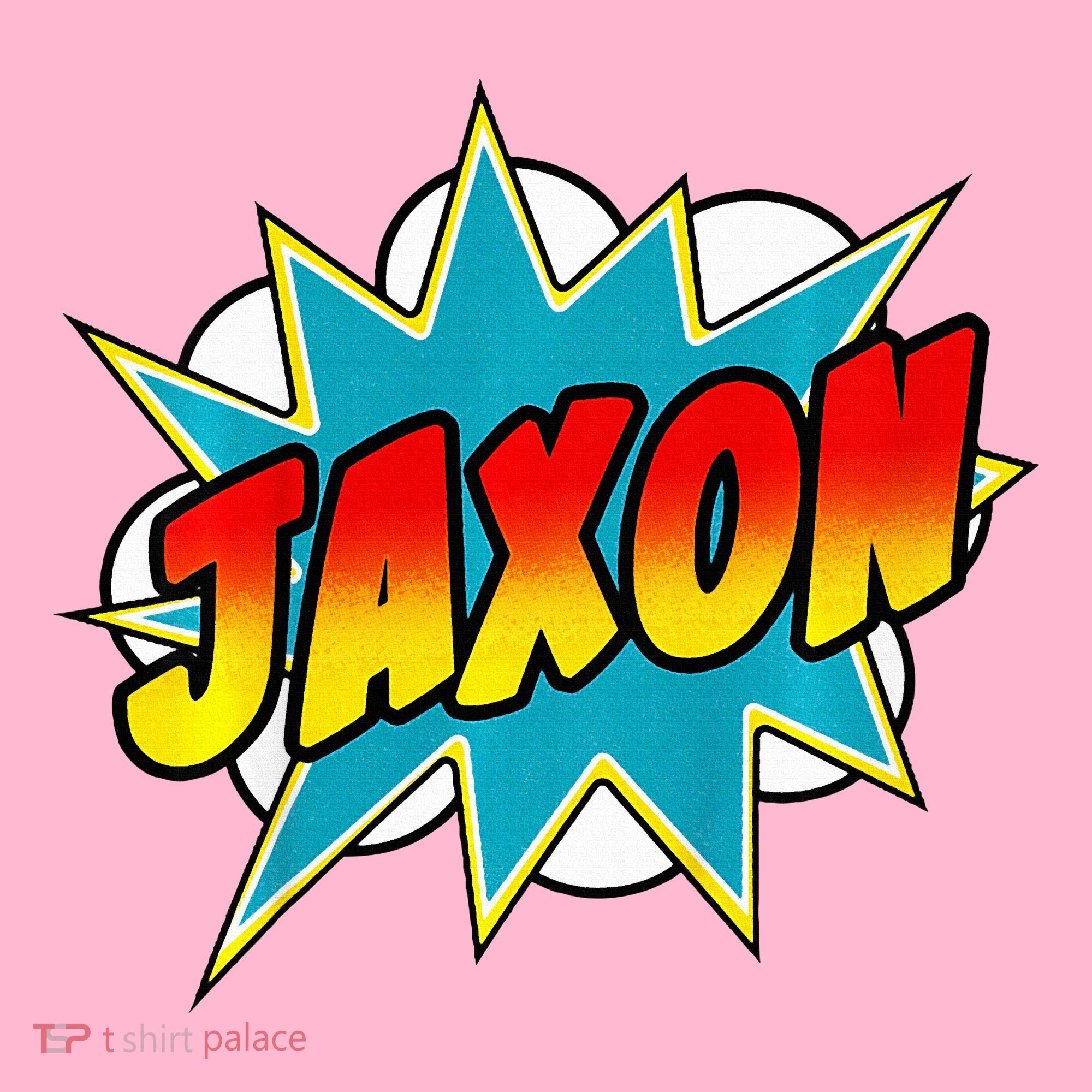 Jaxon Comic Book Superhero Name Coaster