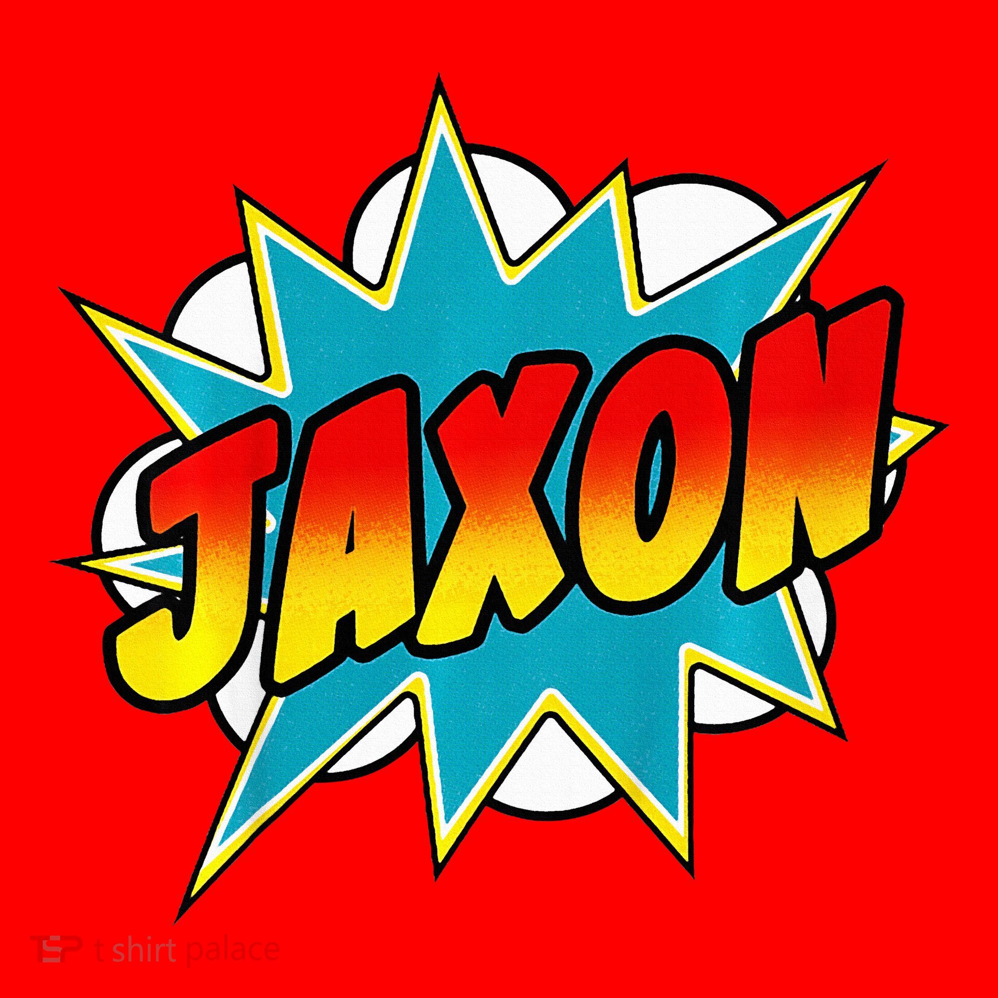 Jaxon Comic Book Superhero Name Santa Hat