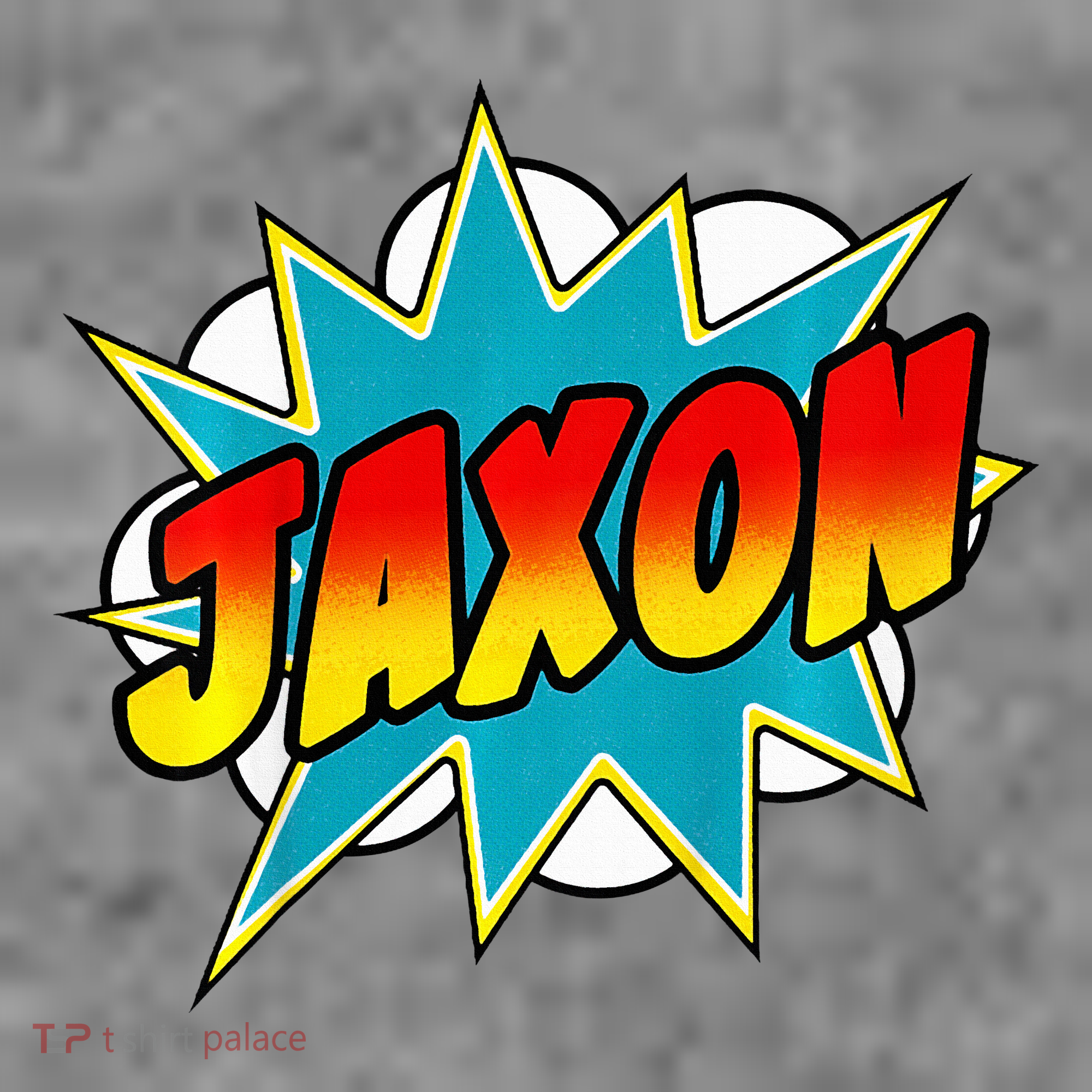 Jaxon Comic Book Superhero Name Toddler Hoodie