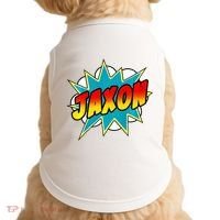 Jaxon Comic Book Superhero Name Doggie Tank thumb 0