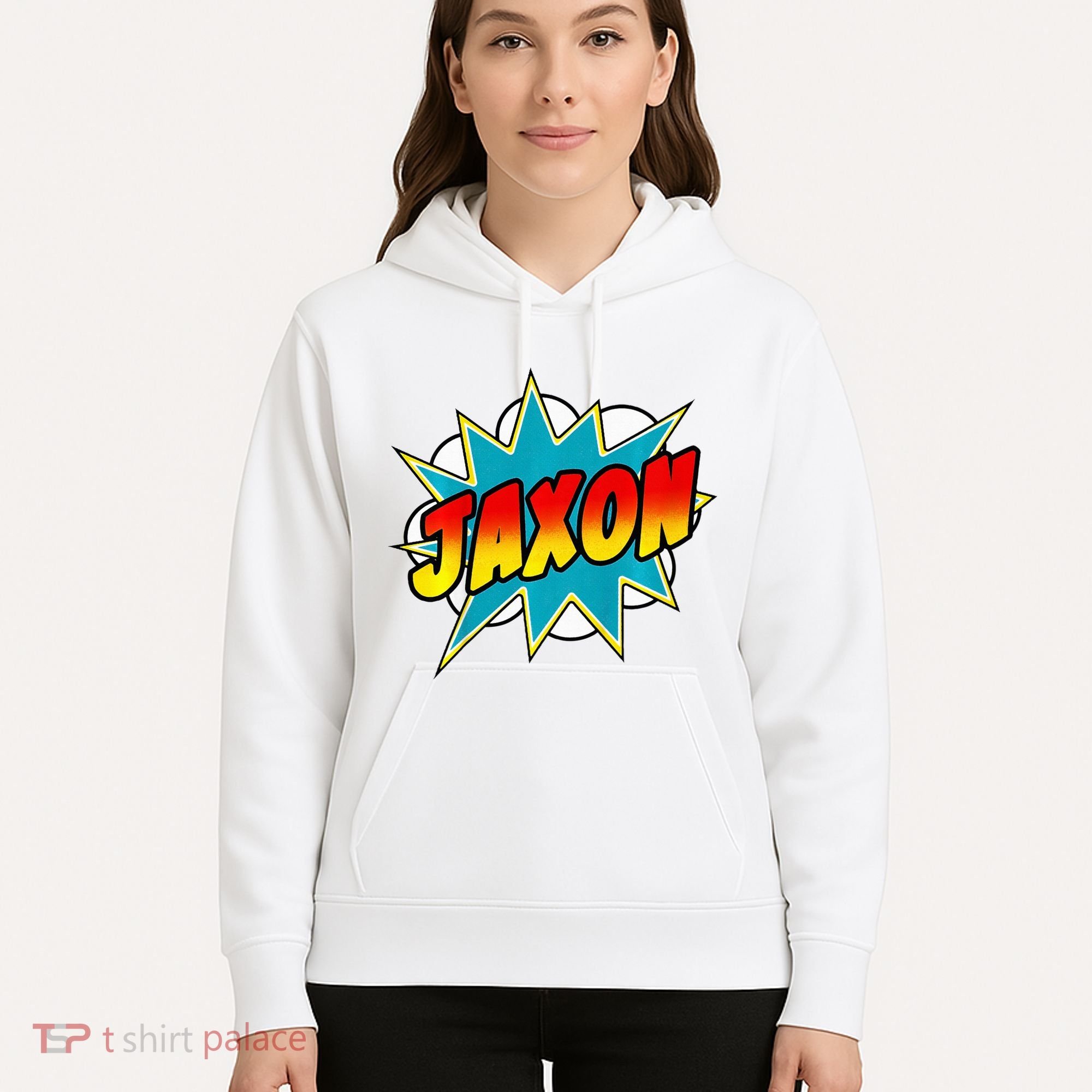 Jaxon Comic Book Superhero Name Hoodie