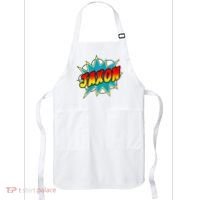 Jaxon Comic Book Superhero Name Apron thumb 0