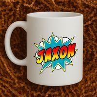 Jaxon Comic Book Superhero Name Coffee Mug thumb 2