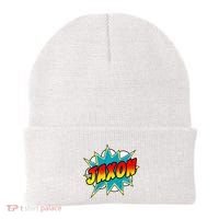 Jaxon Comic Book Superhero Name Beanie thumb 0