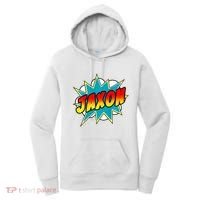 Jaxon Comic Book Superhero Name Women's Hoodie thumb 0