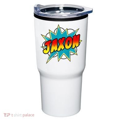 Jaxon Comic Book Superhero Name Tumbler