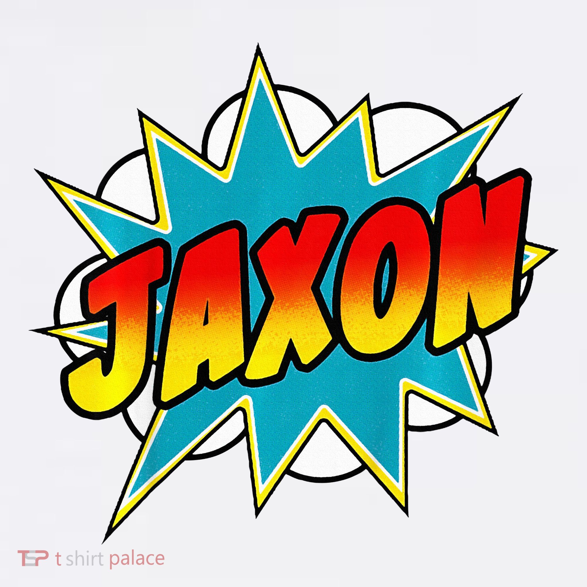Jaxon Comic Book Superhero Name Mousepad