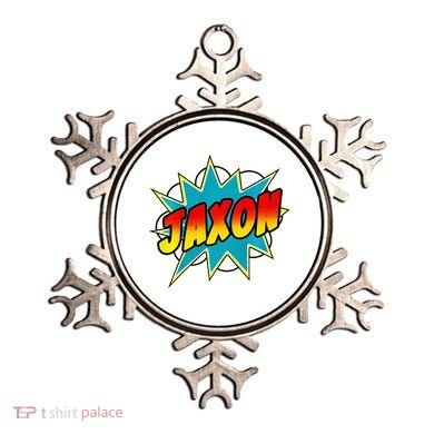 Jaxon Comic Book Superhero Name Ornament