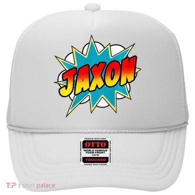 Jaxon Comic Book Superhero Name Hat