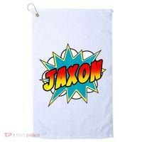 Jaxon Comic Book Superhero Name Golf Towel thumb 0
