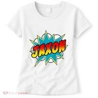 Jaxon Comic Book Superhero Name Women's T-Shirt thumb 0