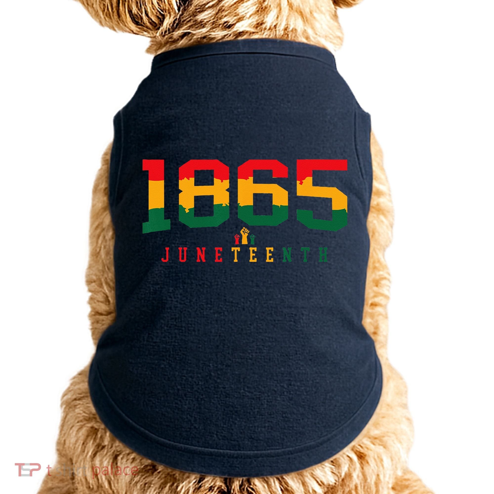 Juneteenth Celebrate Black Freedom 1865 History Month Doggie Tank