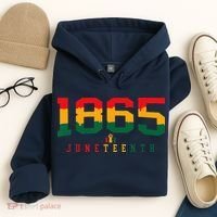 Juneteenth Celebrate Black Freedom 1865 History Month Hoodie thumb 4