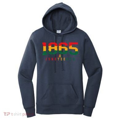 Juneteenth Celebrate Black Freedom 1865 History Month Women's Hoodie