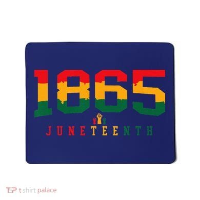 Juneteenth Celebrate Black Freedom 1865 History Month Mousepad