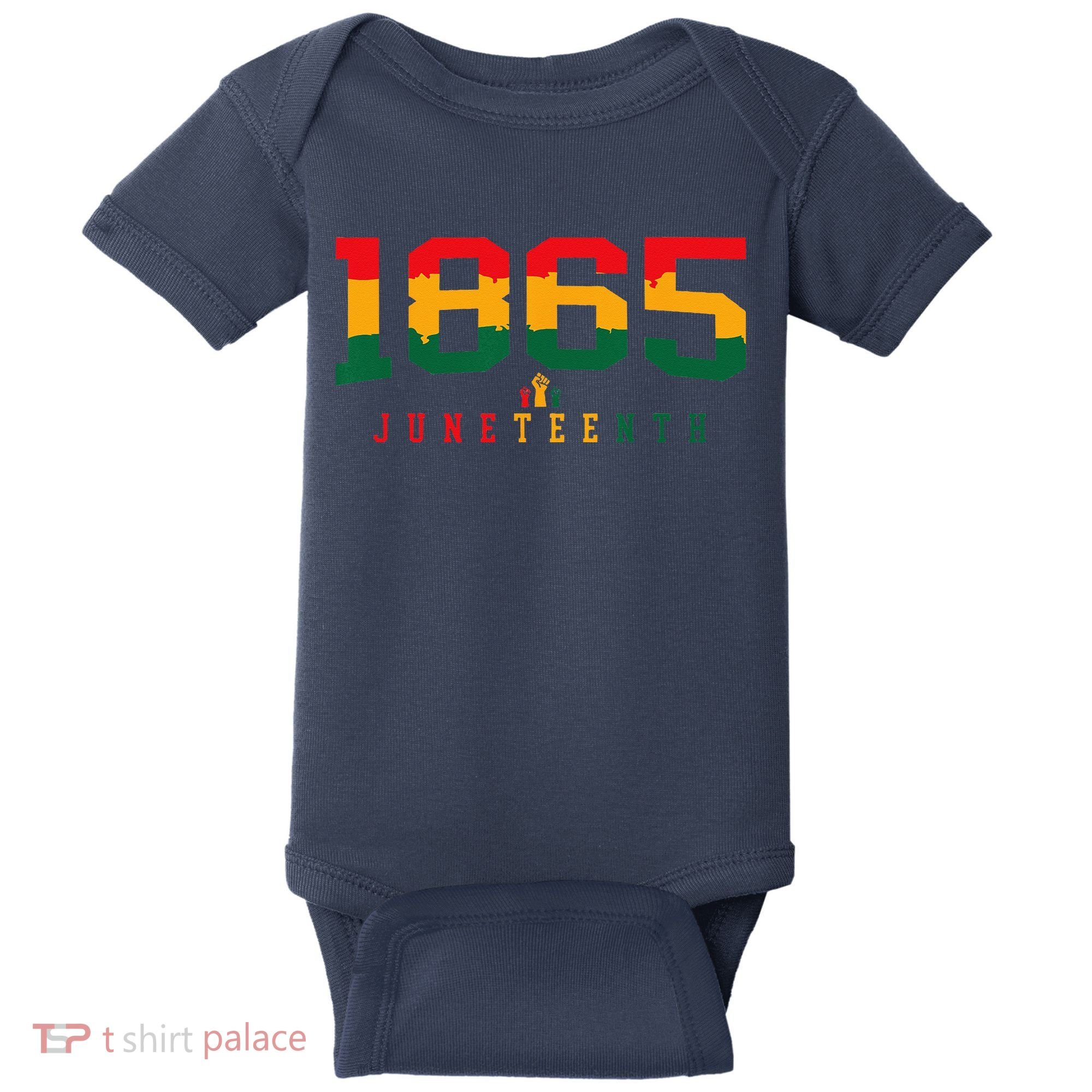 Juneteenth Celebrate Black Freedom 1865 History Month Baby Bodysuit