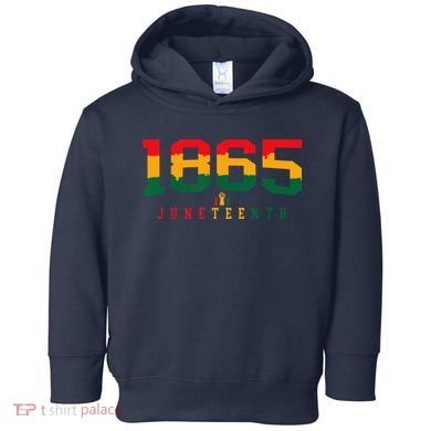 Juneteenth Celebrate Black Freedom 1865 History Month Toddler Hoodie