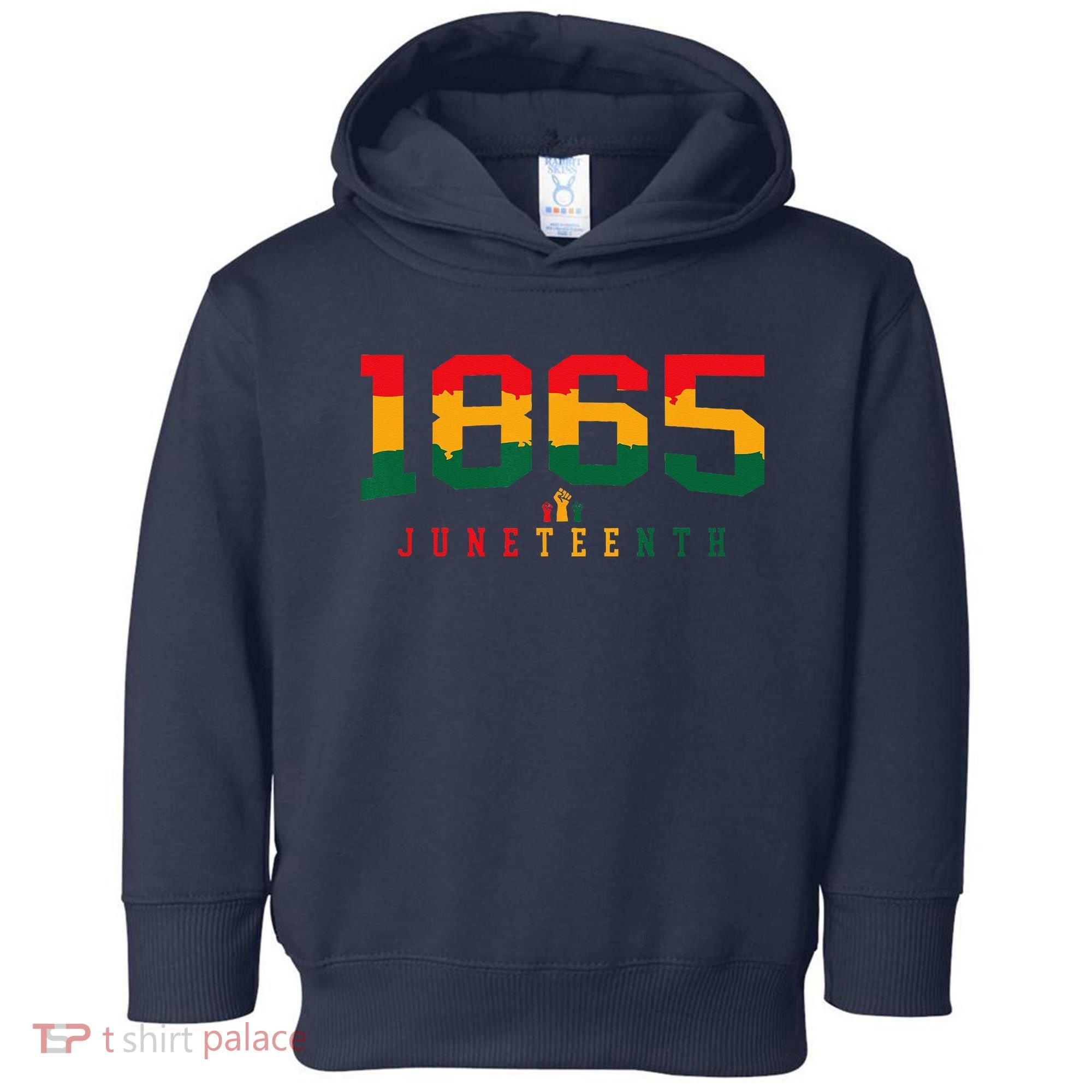 Juneteenth Celebrate Black Freedom 1865 History Month Toddler Hoodie