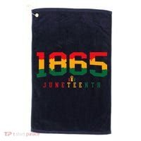 Juneteenth Celebrate Black Freedom 1865 History Month Golf Towel thumb 0