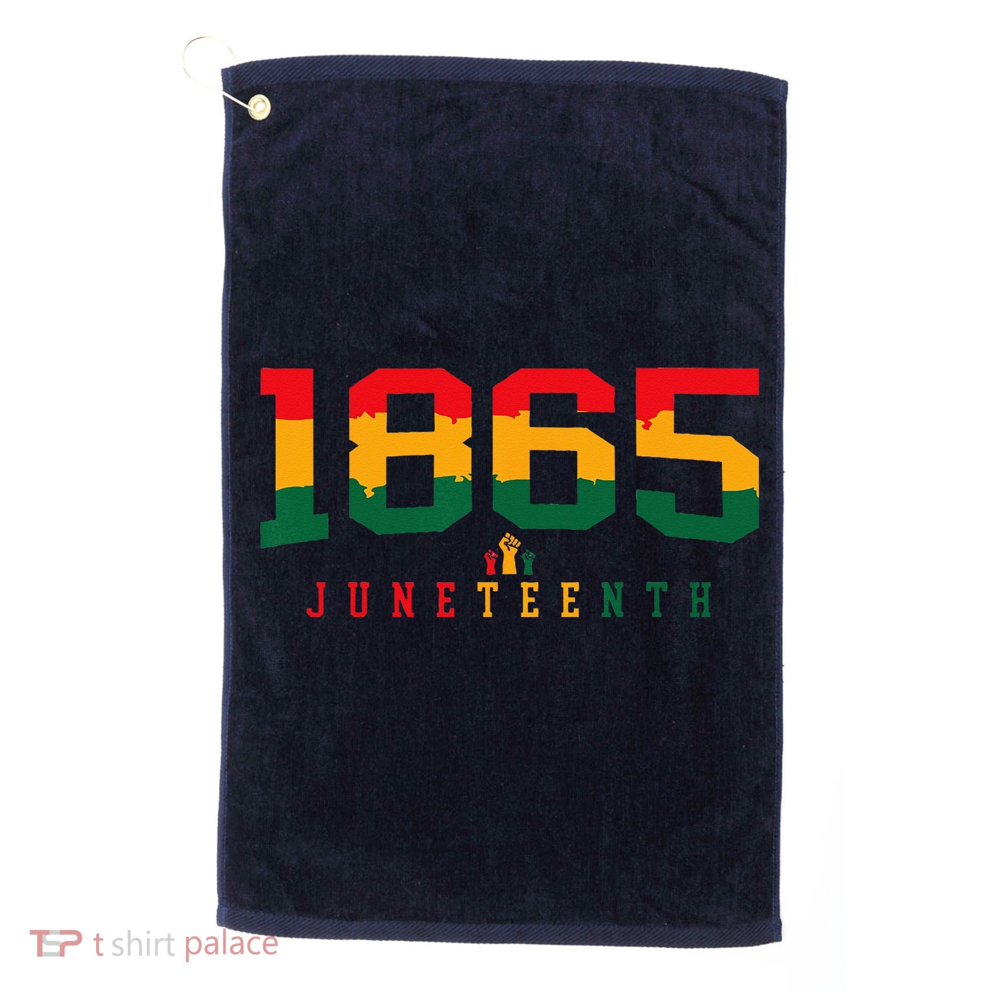 Juneteenth Celebrate Black Freedom 1865 History Month Golf Towel