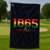 Juneteenth Celebrate Black Freedom 1865 History Month Golf Towel thumb 1