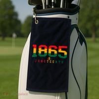 Juneteenth Celebrate Black Freedom 1865 History Month Golf Towel thumb 2