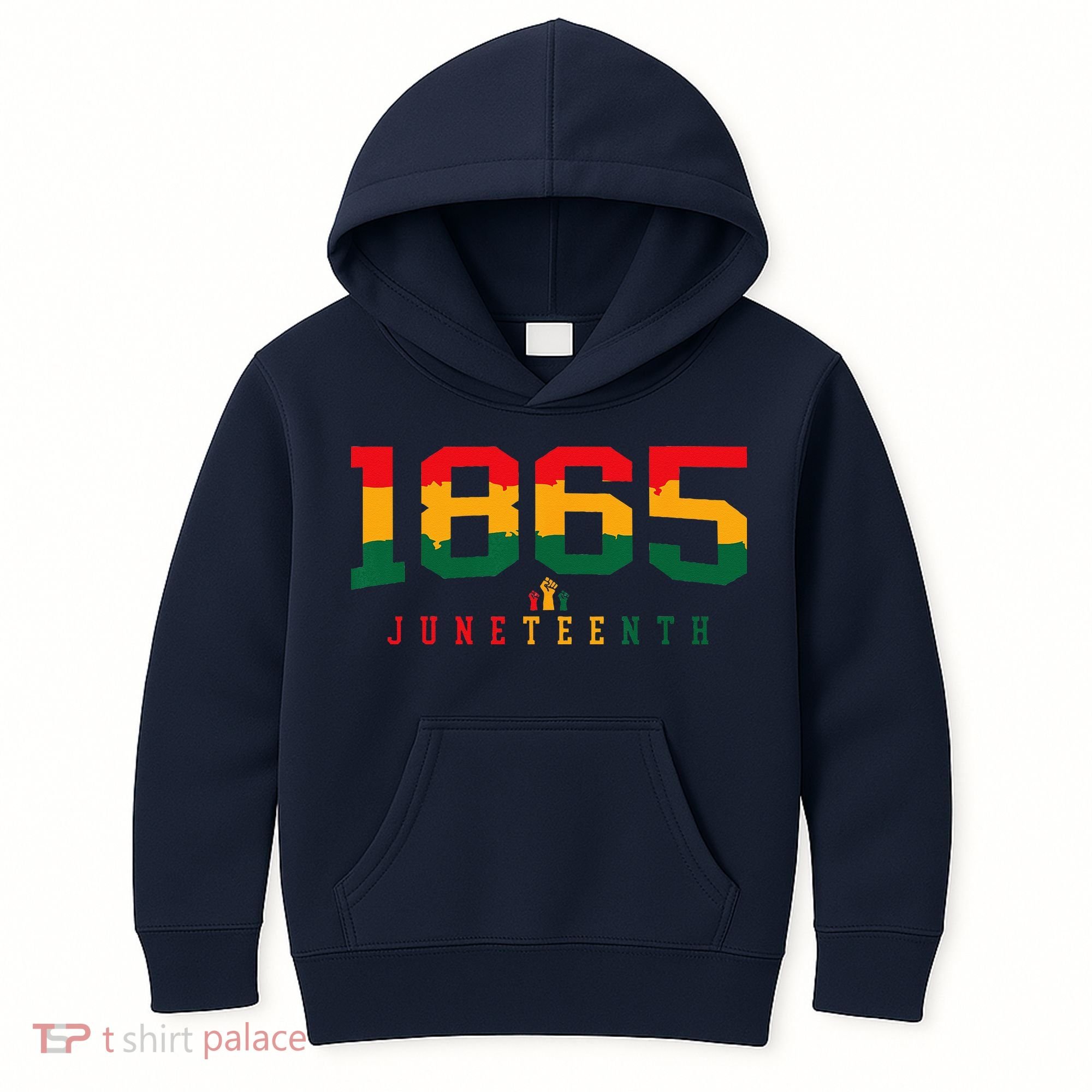 Juneteenth Celebrate Black Freedom 1865 History Month Kids Hoodie