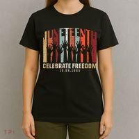Juneteenth Celebrating Black Freedom, Black History T-Shirt thumb 4