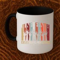 Juneteenth Celebrating Black Freedom, Black History Coffee Mug thumb 2