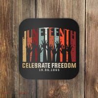 Juneteenth Celebrating Black Freedom, Black History Coaster thumb 0