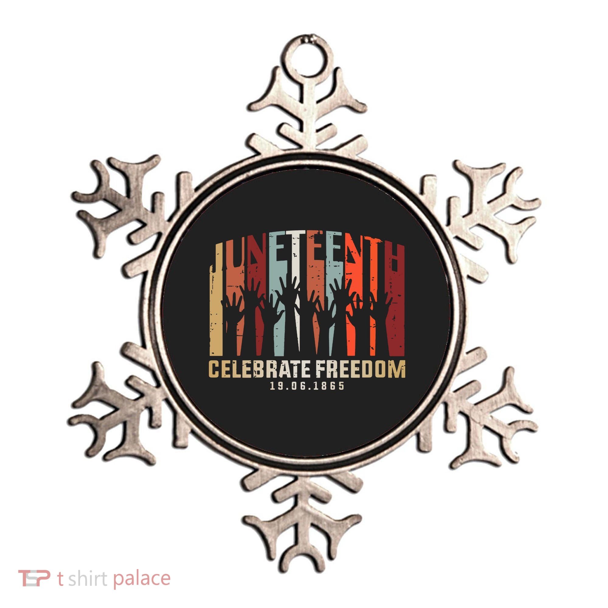 Juneteenth Celebrating Black Freedom, Black History Ornament