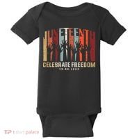 Juneteenth Celebrating Black Freedom, Black History Baby Bodysuit thumb 0