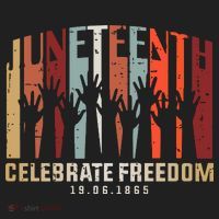 Juneteenth Celebrating Black Freedom, Black History Golf Towel thumb 3
