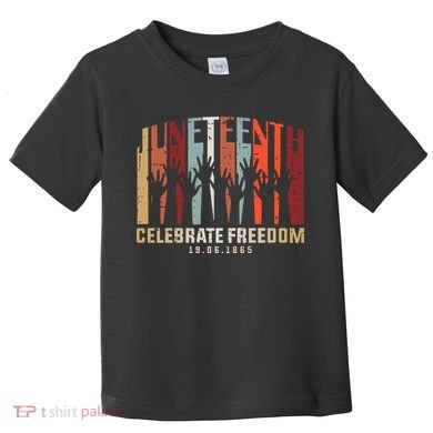 Juneteenth Celebrating Black Freedom, Black History Toddler T-Shirt