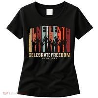 Juneteenth Celebrating Black Freedom, Black History Women's T-Shirt thumb 0