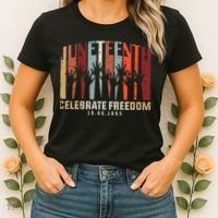 Juneteenth Celebrating Black Freedom, Black History Women's T-Shirt thumb 2