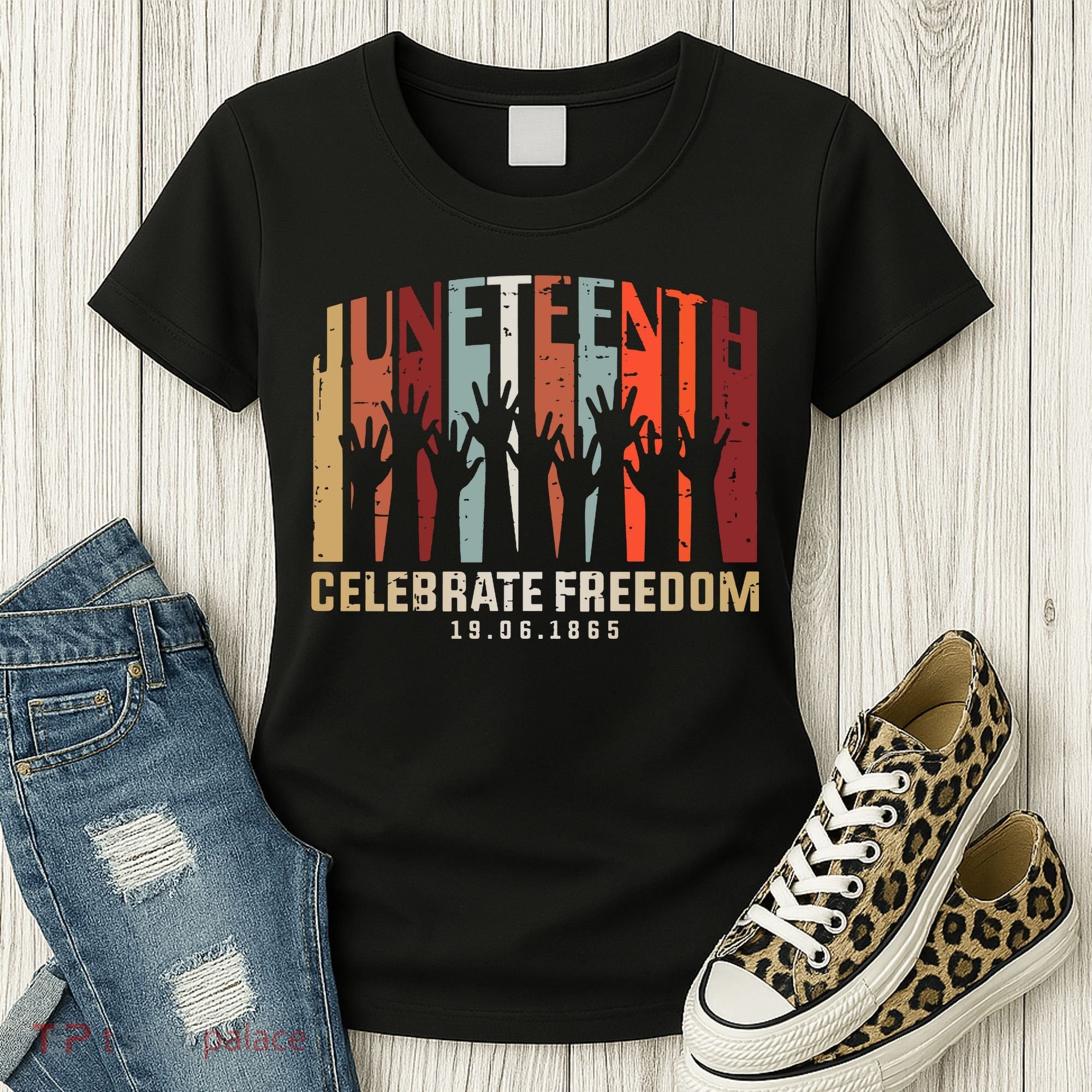 Juneteenth Celebrating Black Freedom, Black History Women's T-Shirt