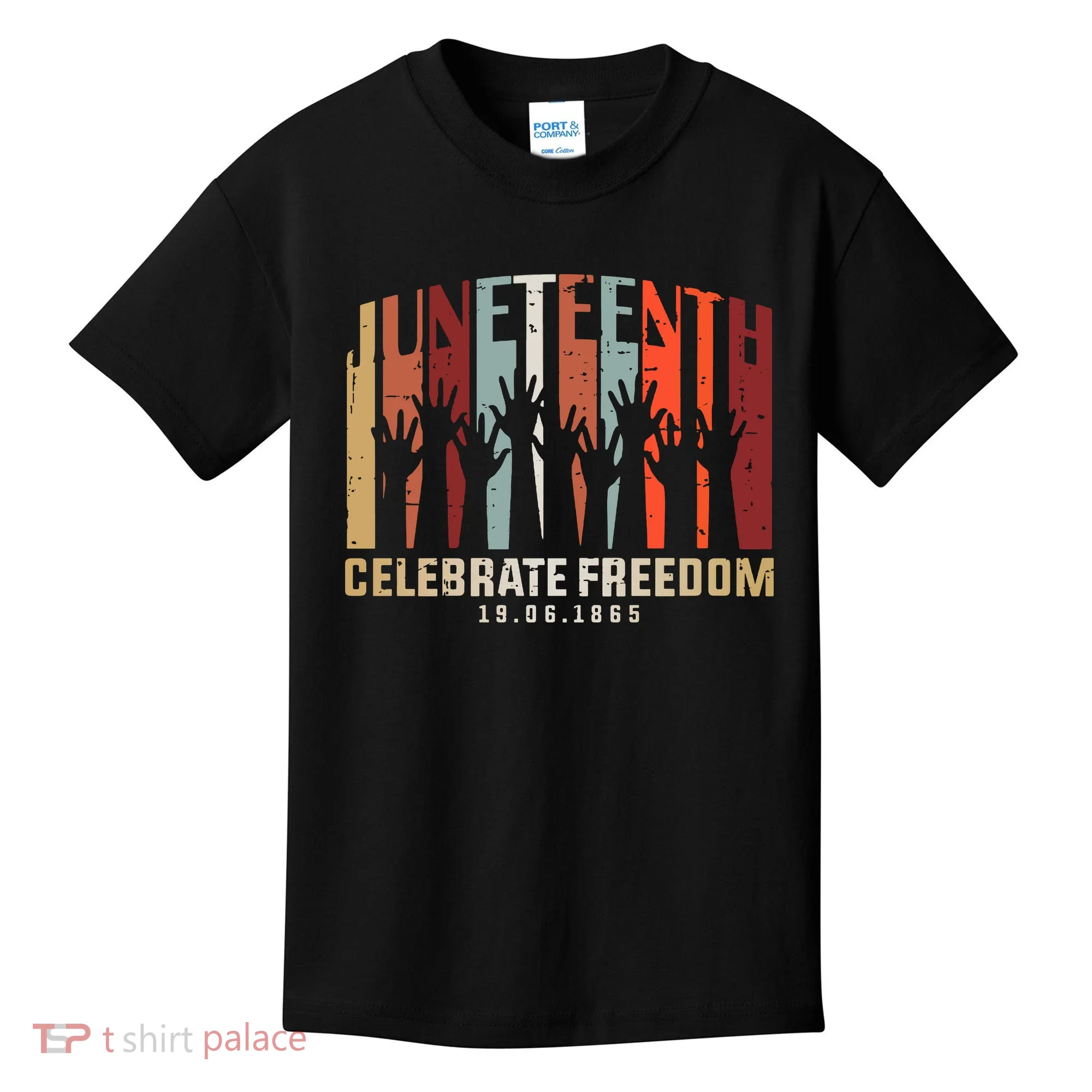 Juneteenth Celebrating Black Freedom, Black History Kids T-Shirt