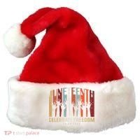 Juneteenth Celebrating Black Freedom, Black History Santa Hat thumb 0