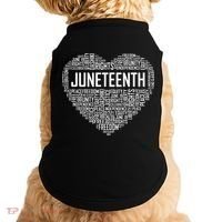 Juneteenth Celebrating Black Freedom 1865 African American Doggie Tank thumb 0