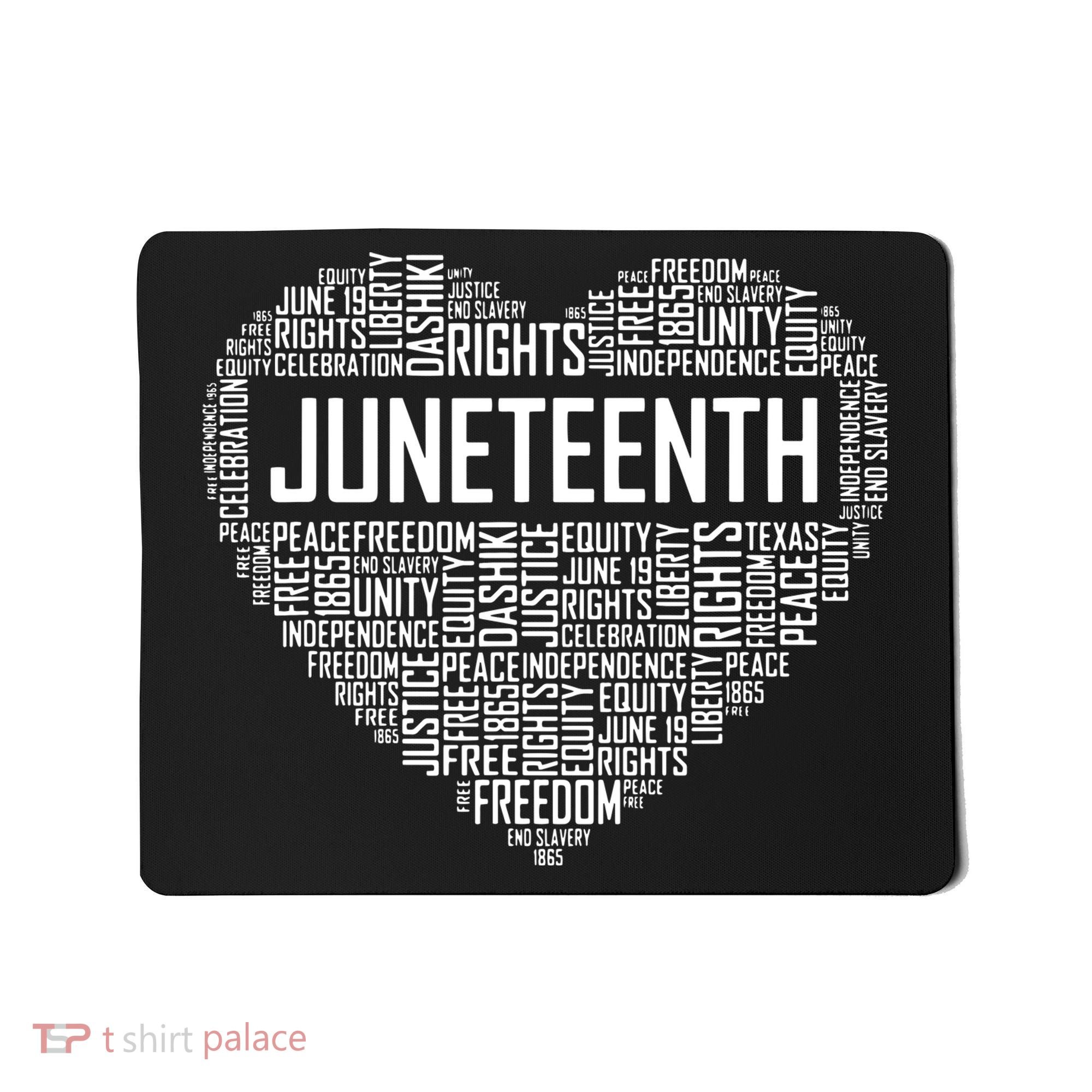 Juneteenth Celebrating Black Freedom 1865 African American Mousepad