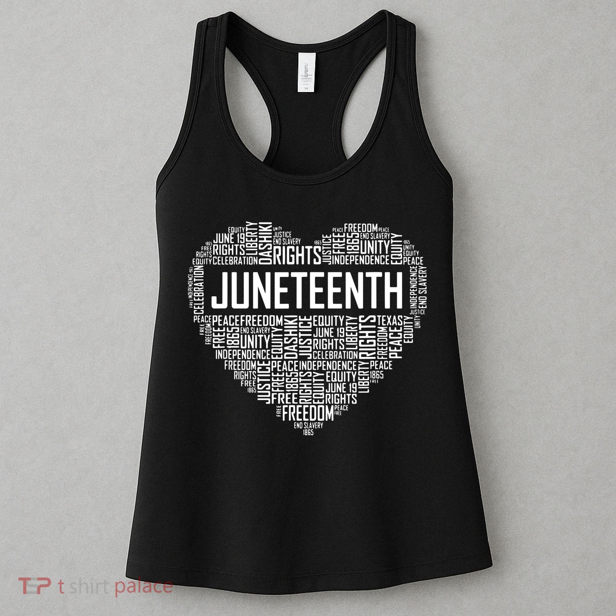 Juneteenth Celebrating Black Freedom 1865 African American Women's Tank Top