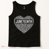 Juneteenth Celebrating Black Freedom 1865 African American Tank Top thumb 2