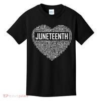Juneteenth Celebrating Black Freedom 1865 African American Kids T-Shirt thumb 0