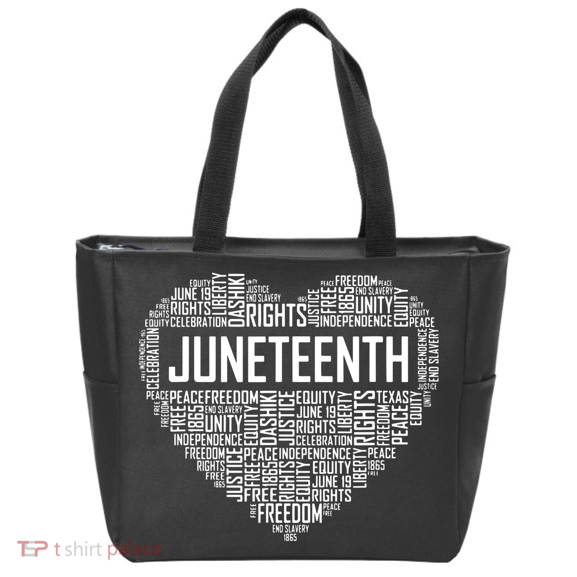 Juneteenth Celebrating Black Freedom 1865 African American Tote Bag