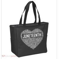 Juneteenth Celebrating Black Freedom 1865 African American Tote Bag thumb 2