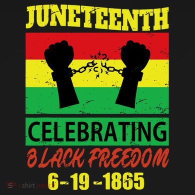 Juneteenth Celebrating Black Freedom 1865 Flag Performance Fleece Hoodie