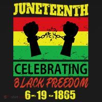 Juneteenth Celebrating Black Freedom 1865 Flag Toddler T-Shirt thumb 4